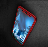 Apple iPhone XS Max 360 Rote Hülle