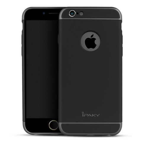 Apple iPhone 6/6S Schwarz Hülle 3in1