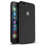 Apple iPhone 7 Plus 360 silberne Hülle