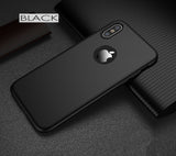 Apple iPhone X 360 schwarze Hülle