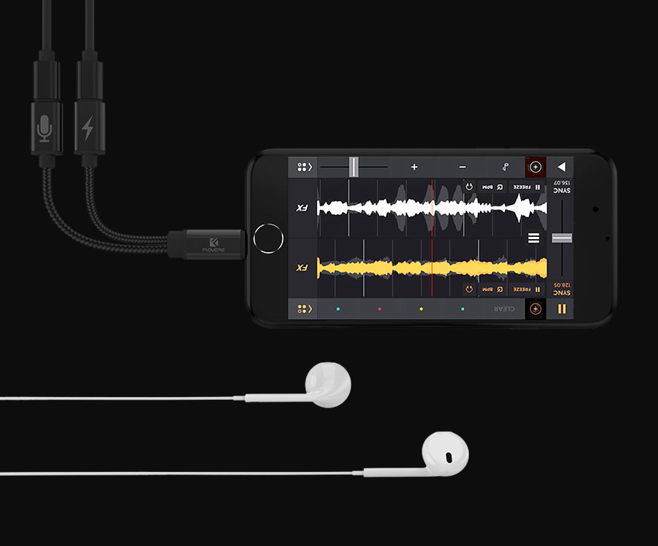 2 in 1 Audioadapter für Apple IPhone