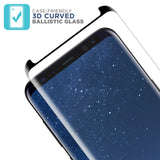 Screen Protector Samsung Galaxy S8+ Case Friendly Cover