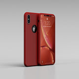 Apple iPhone XS Max 360 Rote Hülle